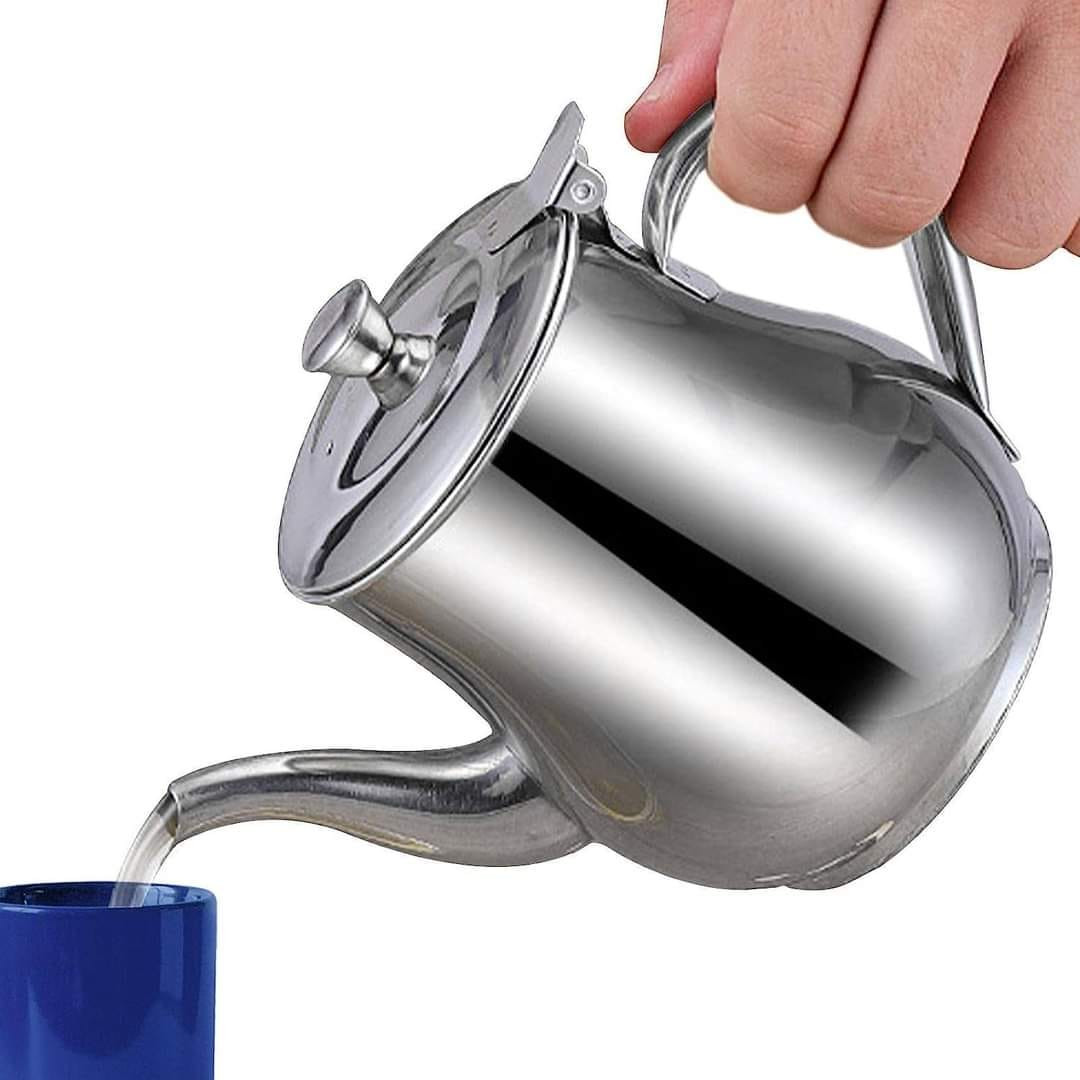 Stainless Steel Oil Strainer Pot Container Jug Storage Can With Filter Cooking Oil Pot For Kitchen Household Tools