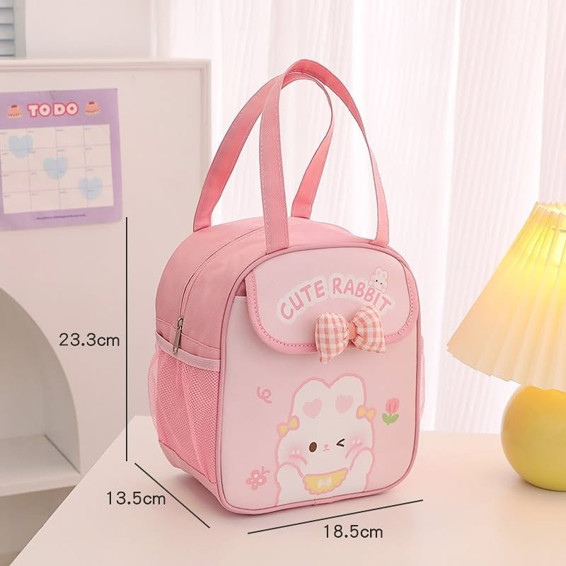 Cute Rabbit Insulated Lunch Bag